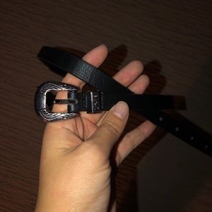 Forever 21 Skinny Western Belt